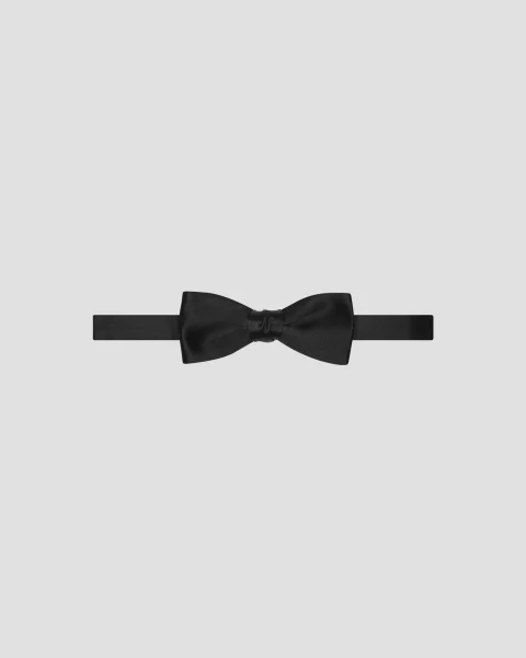 Yves Bow Tie in Silk Satin