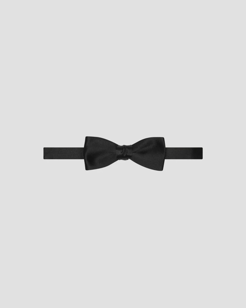 Yves Bow Tie in Silk Satin