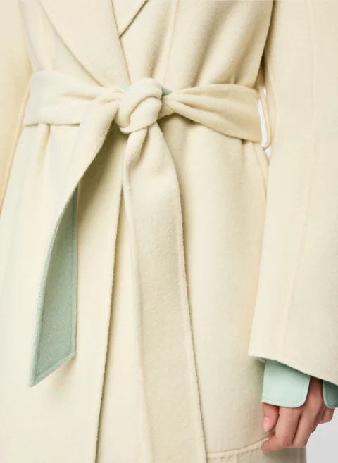 Двулицево палто от вълна Marc Cain Collections — снимка 6