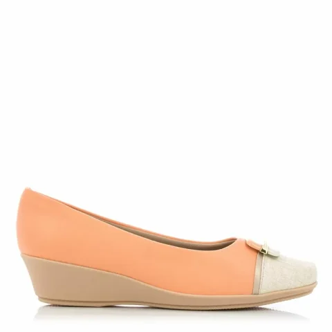 Дамски Обувки На Платформа PICCADILLY – 14318601 STRETCH SOFT SALMAO