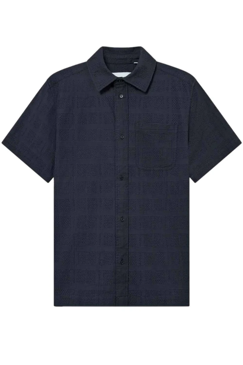 Риза Charlie Ss LDM401081 460460-dark navy