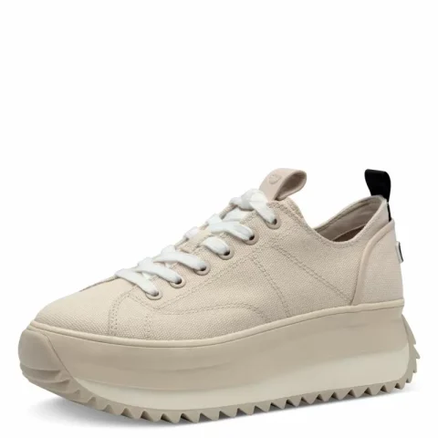 Дамски Сникърс TAMARIS – 1-23731-41-418 IVORY — снимка 3