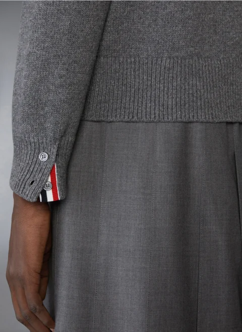 Суитшърт от фино плетиво 'Geese' Thom Browne — снимка 4