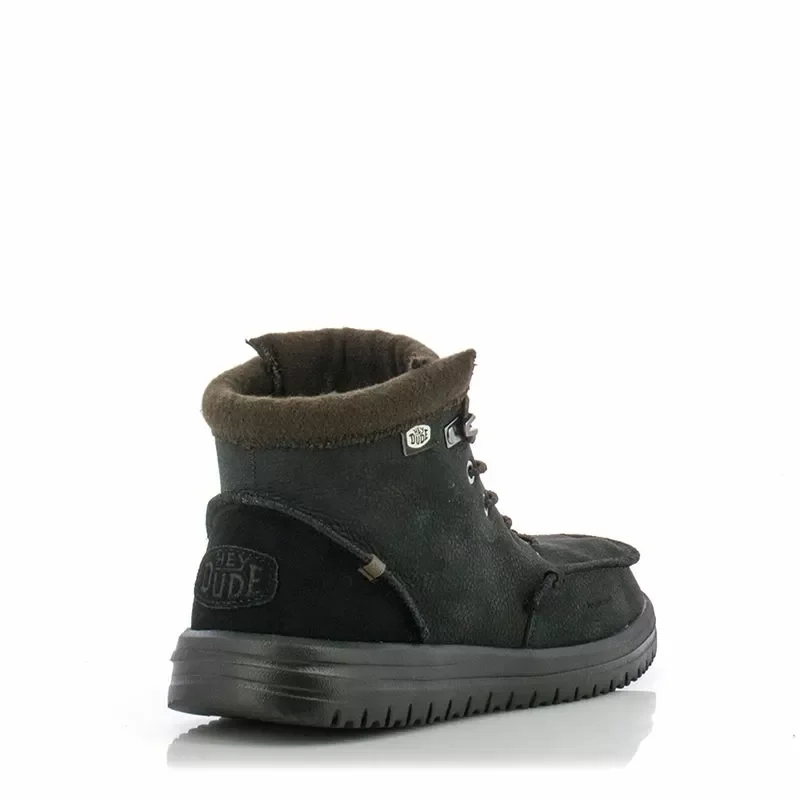 Мъжки Ежедневни Боти HEY DUDE – 40189-001 BRADLEY BOOT BLACK — снимка 2