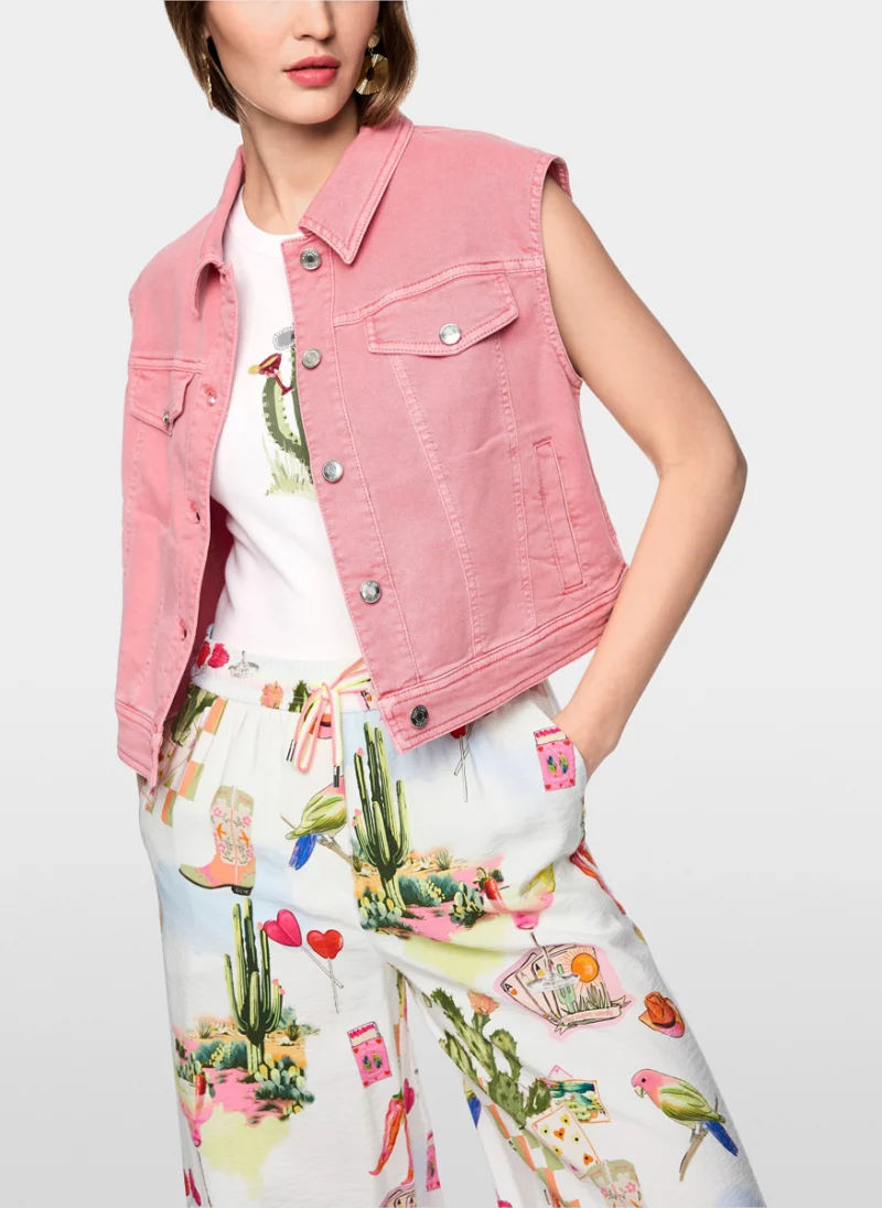 Рипсен топ с пайети Marc Cain Sports — снимка 5
