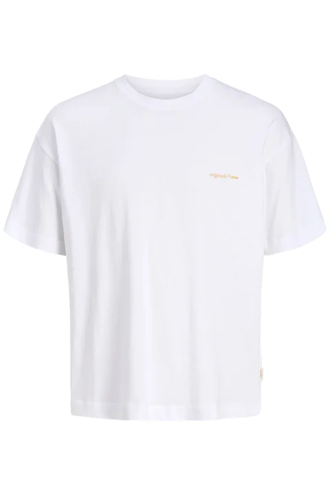 T-Shirt Jormontauk Back Graphic 12290892 11-0601 TCX bright white/bandana