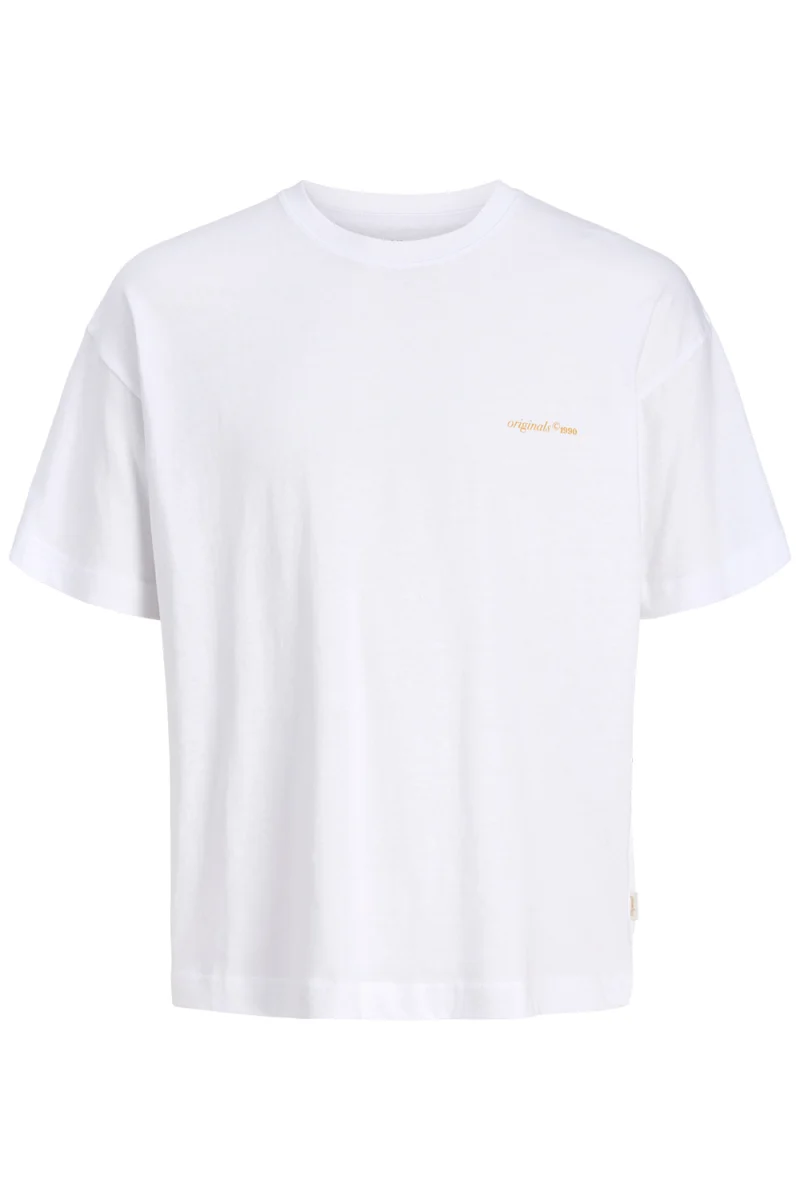 T-Shirt Jormontauk Back Graphic 12290892 11-0601 TCX bright white/bandana