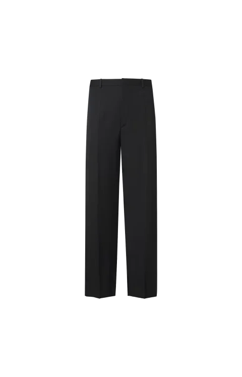 Men's Wool Grain De Poudre Pants