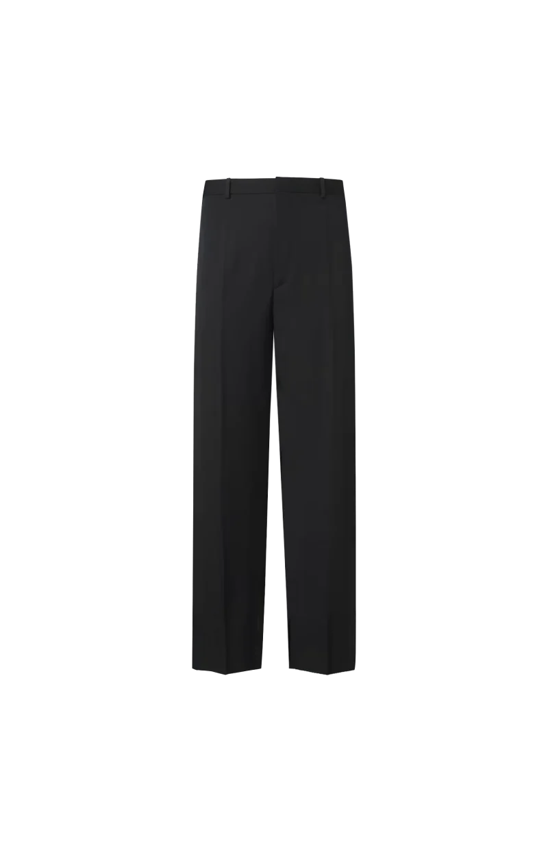 Men's Wool Grain De Poudre Pants
