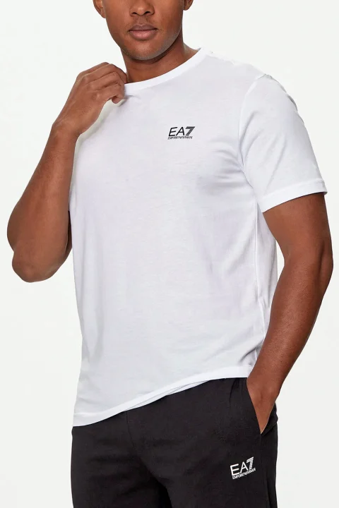 T-Shirt 8NPT25PJVPZ 1100 white — снимка 2
