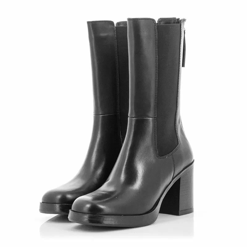 Дамски Боти На Ток CARLO FABIANI – 808-2922 BLACK — снимка 3