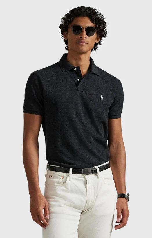 Сив поло-шърт