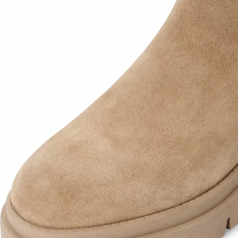 Дамски Равни Боти TAMARIS – 1-25992-41-401 BEIGE SUEDE — снимка 4