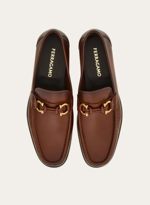 Мокасини `Tramezza` Ferragamo — снимка 4