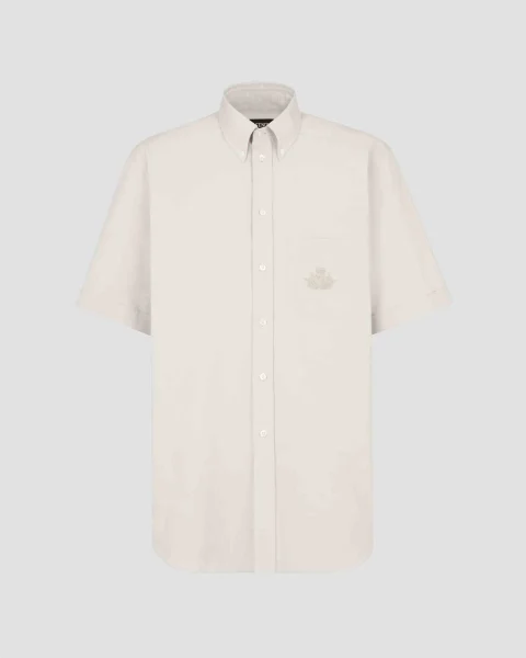 Beige Oxford Shirt