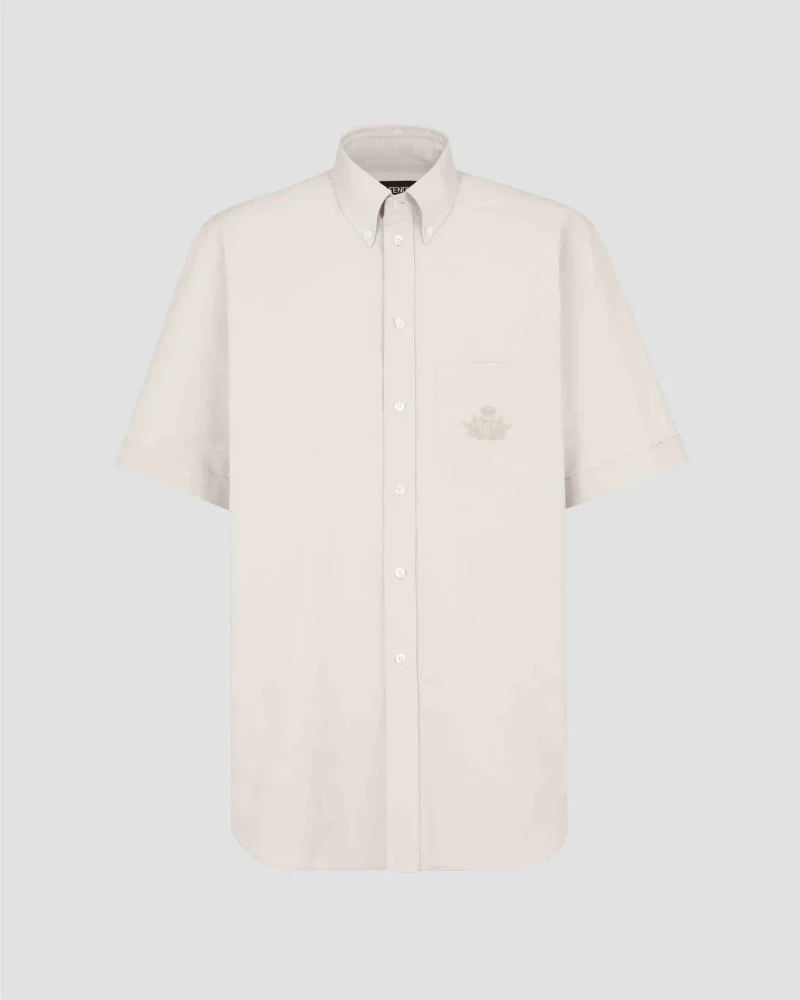 Beige Oxford Shirt