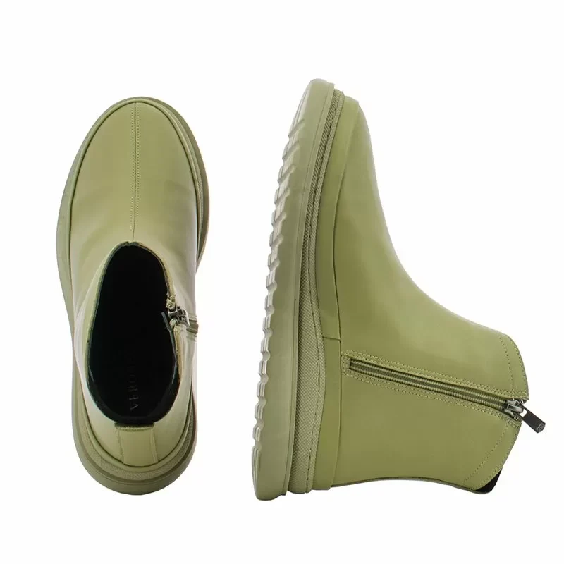 Дамски Равни Боти VERONELLA – 261-401 AVOCADO — снимка 5