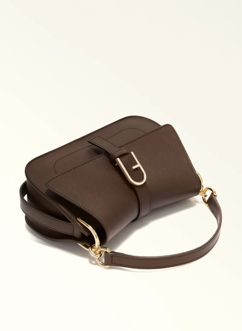 Чанта Furla Flow Mini Nuvola Espresso — снимка 2