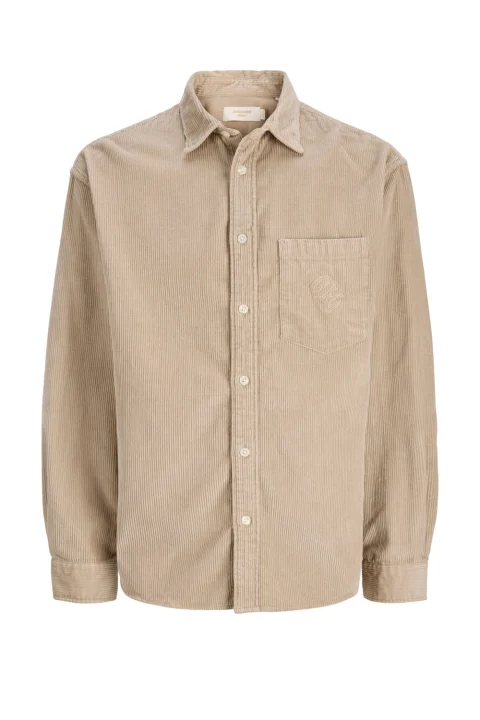 Риза Jorfrederiksberg Overshirt 12298514 15-1305 TCX feather gray