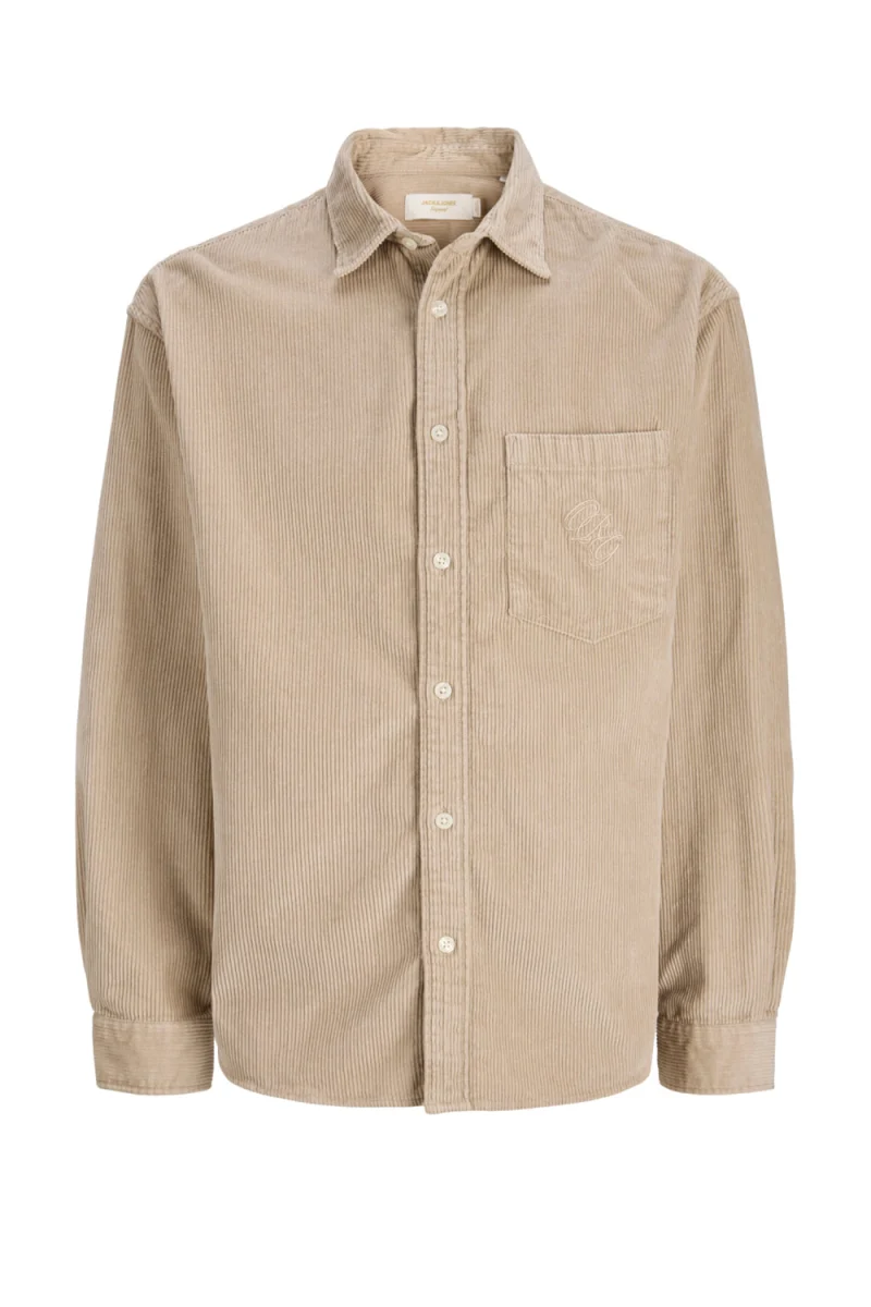 Риза Jorfrederiksberg Overshirt 12298514 15-1305 TCX feather gray