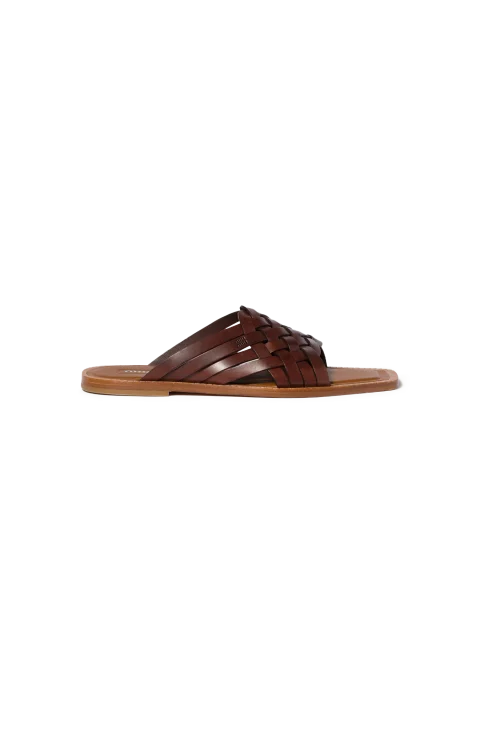 Leather Slides
