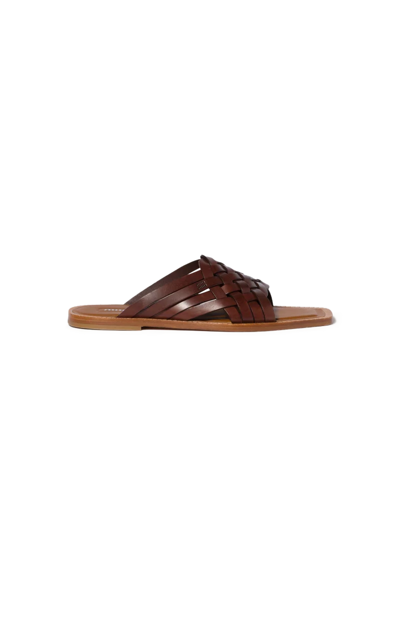 Leather Slides