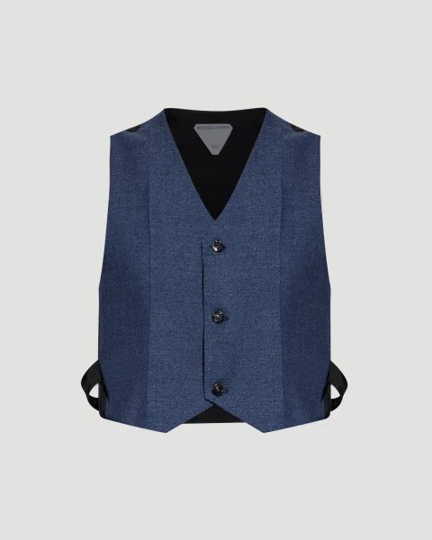 Melange Wool Gilet