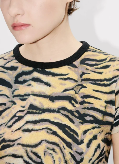 Тишърт с анималистичен принт 'Tiger' Kenzo — снимка 5