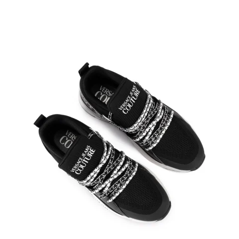 Мъжки черни маратонки VERSACE JEANS — снимка 7