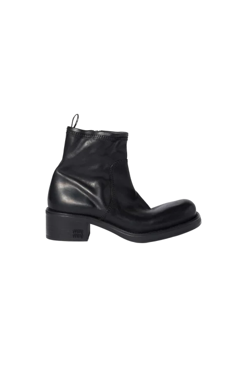 Calf Leather Booties