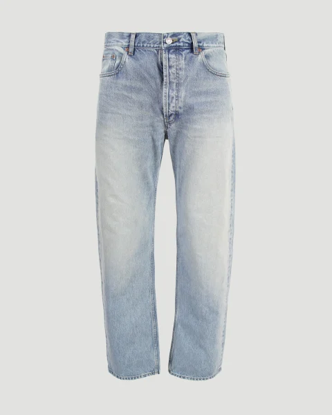 Loose Fit Jeans in South Blue Denim