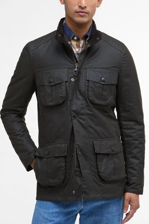 Яке Corbridge Wax MWX0340 ol71 olive — снимка 2