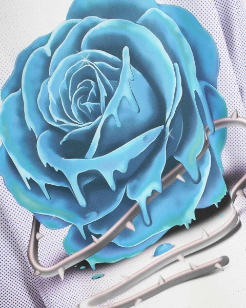 Rose Top in Royal — снимка 3