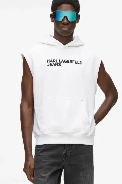 Суичър Klj Relax Sless Hoodie B2M20029 100 white — снимка 2