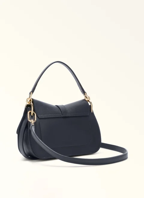 Мини чанта Furla Flow Ink Blue — снимка 3