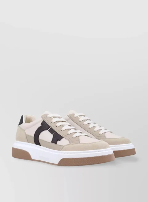 Кецове с велурени детайли Ferragamo — снимка 4
