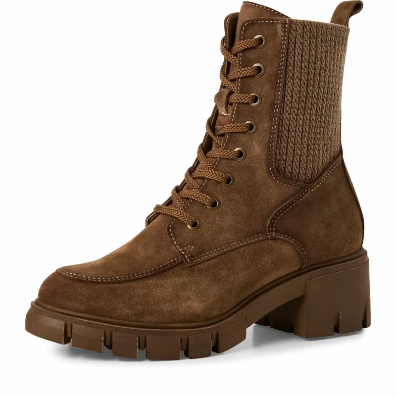 Дамски Кубинки TAMARIS – 1-25972-45-310 CAMEL — снимка 3