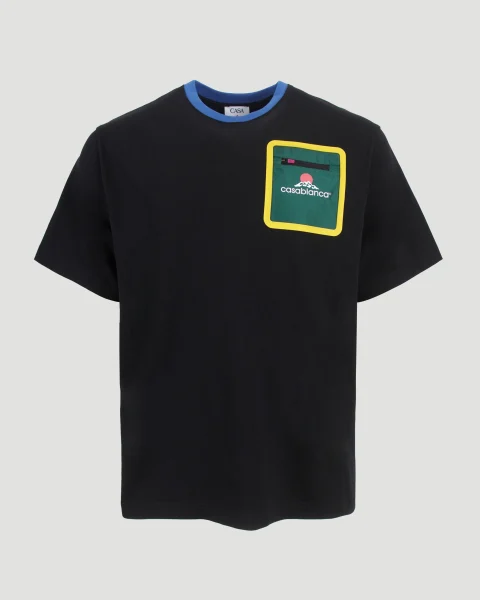 Montagne Short-Sleeve T-Shirt in Black