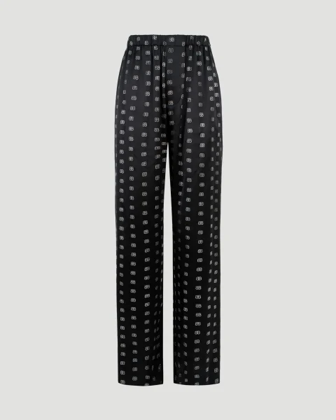 Rhinestone-Embellished Pyjama Pants