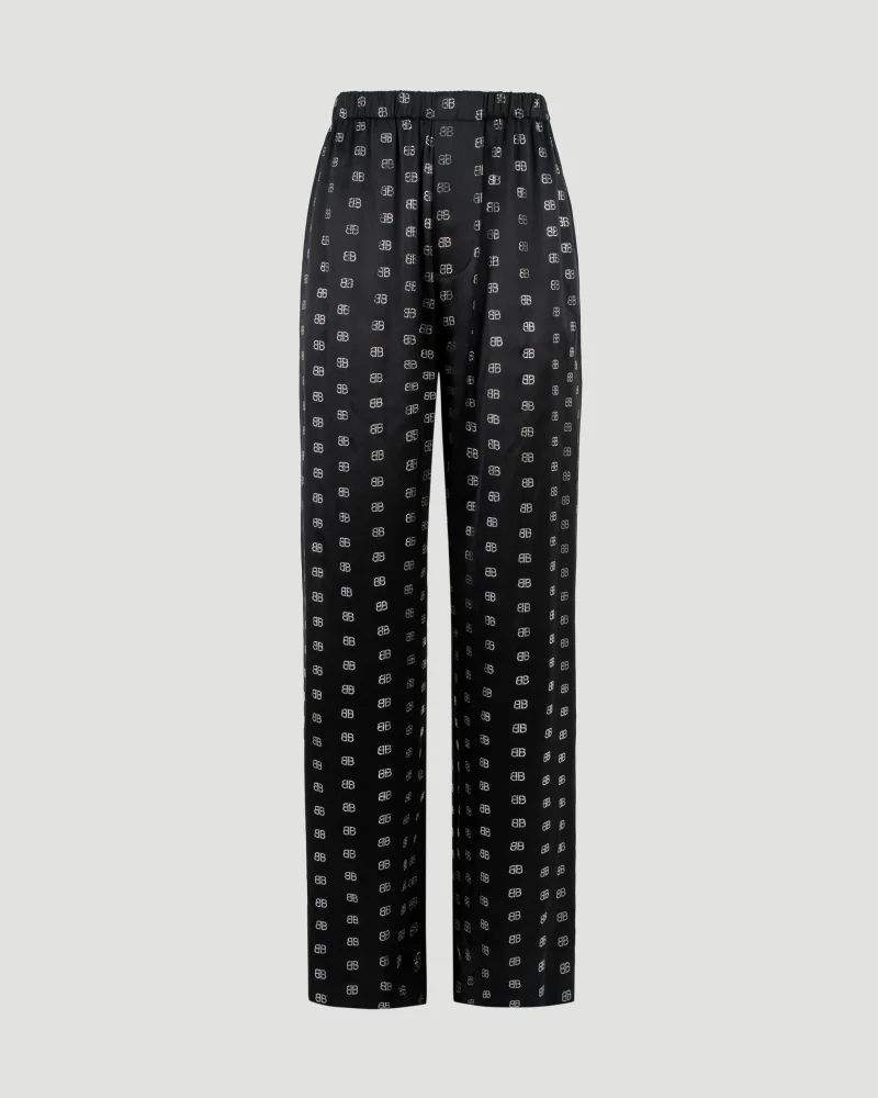 Rhinestone-Embellished Pyjama Pants