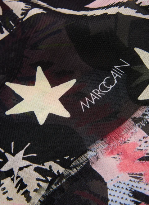 Шал с коприна Marc Cain Sports — снимка 2