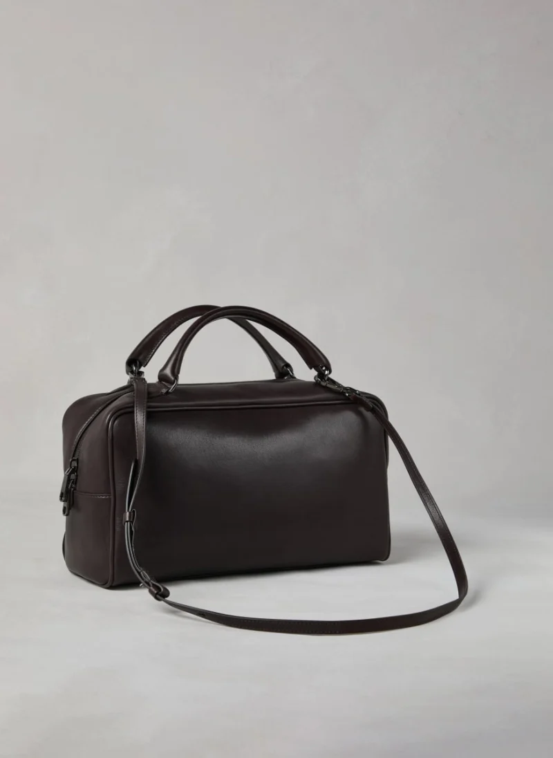 Кожена чанта 'Boston' Brunello Cucinelli — снимка 2