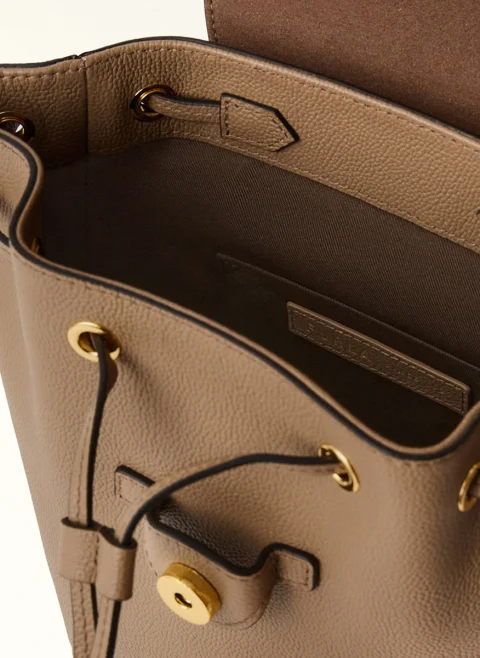 Кожена раница Furla Moonlight Toffee — снимка 3