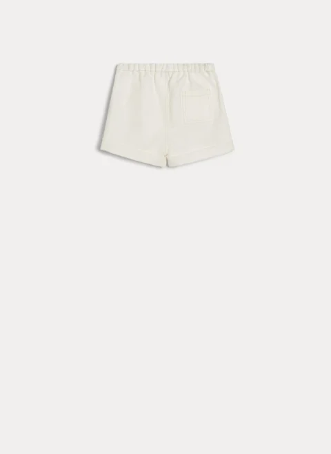 Къс панталон от деним Brunello Cucinelli Kids 12М-18М — снимка 2
