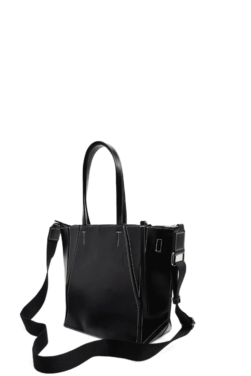 Чанта Folina Folded Medium Tote 285957 black — снимка 2