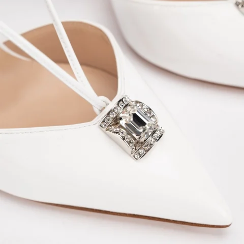 Дамски бели обувки Casadei — снимка 6