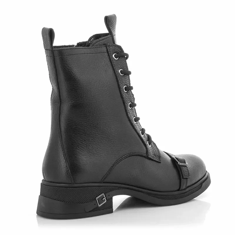 Дамски Кубинки CARLO FABIANI – 393-9512 BLACK — снимка 2