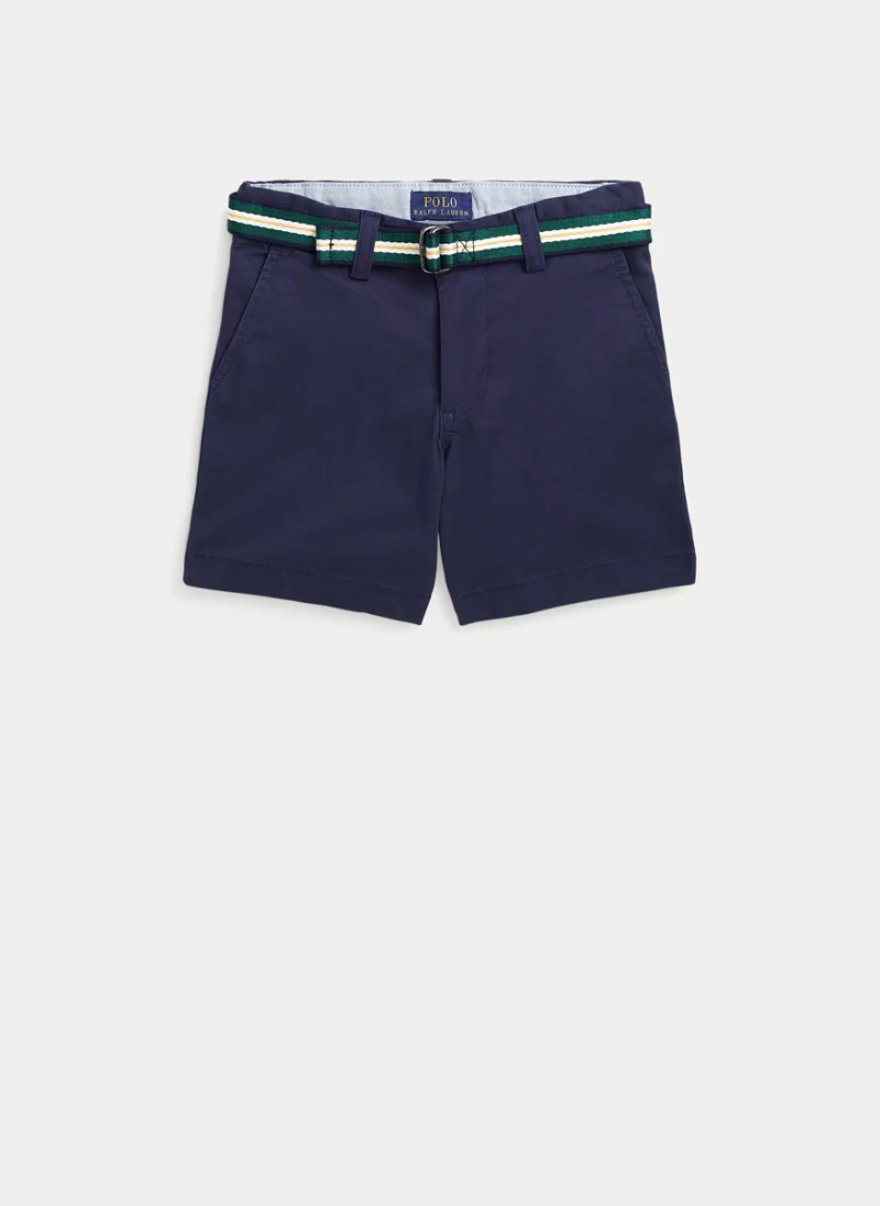 Къс панталон с контрастен колан Ralph Lauren Kids 2-7