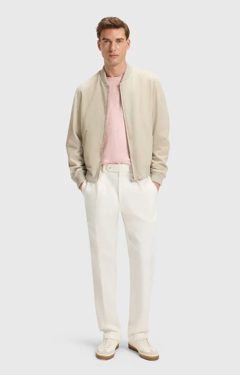 Памучен панталон BECKHAM x BOSS — снимка 4