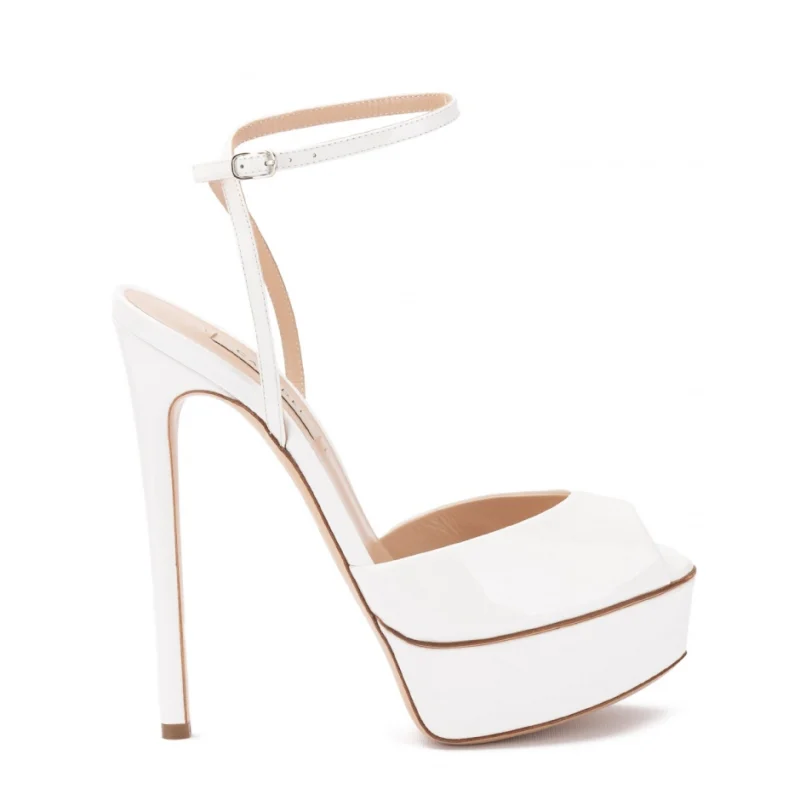Дамски бели сандали Flora Casadei